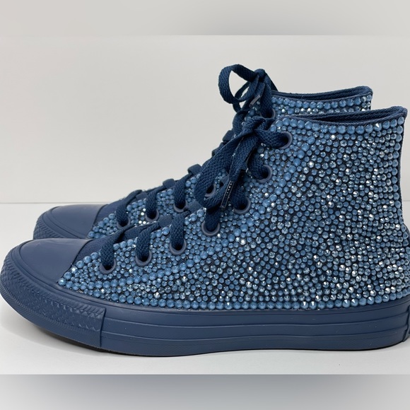 New custom Chuck Taylor high top converse size 7 - Picture 1 of 4